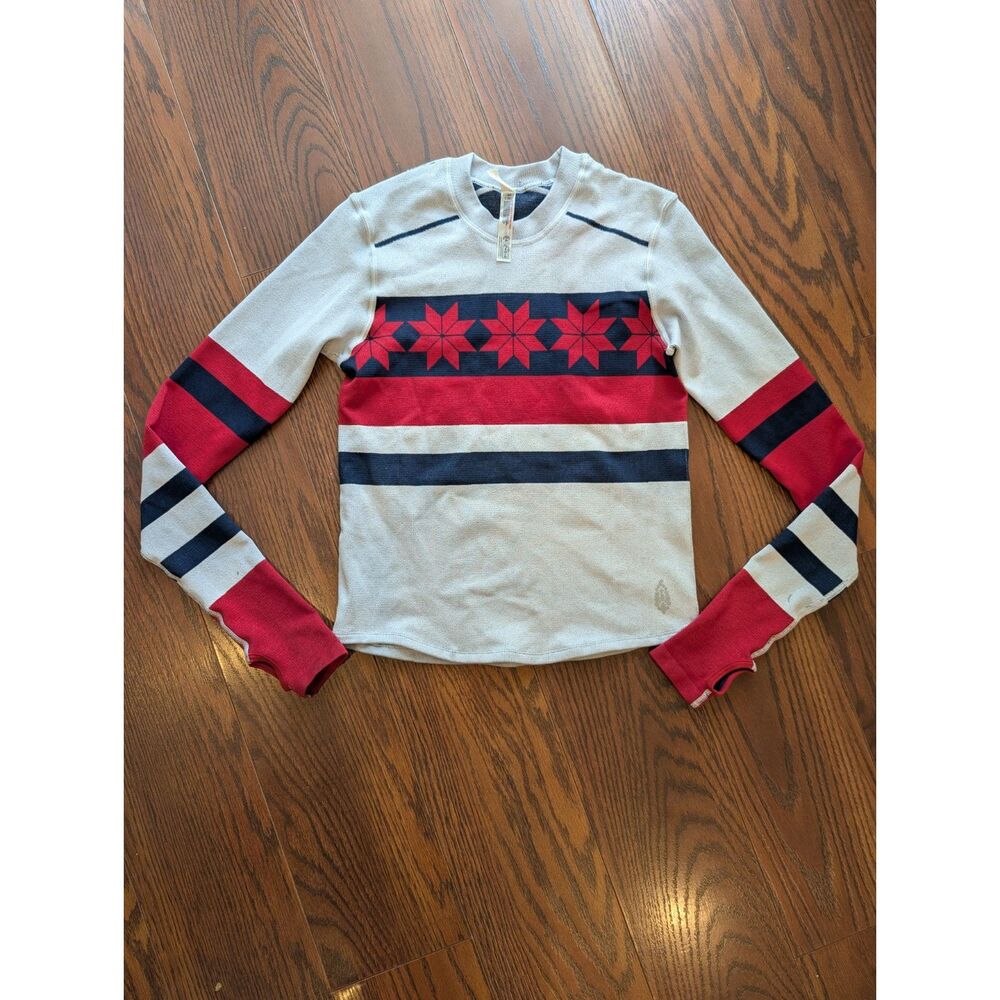 FP Movement Myoko Jacquard Layer top XS/S Snowflake Ski